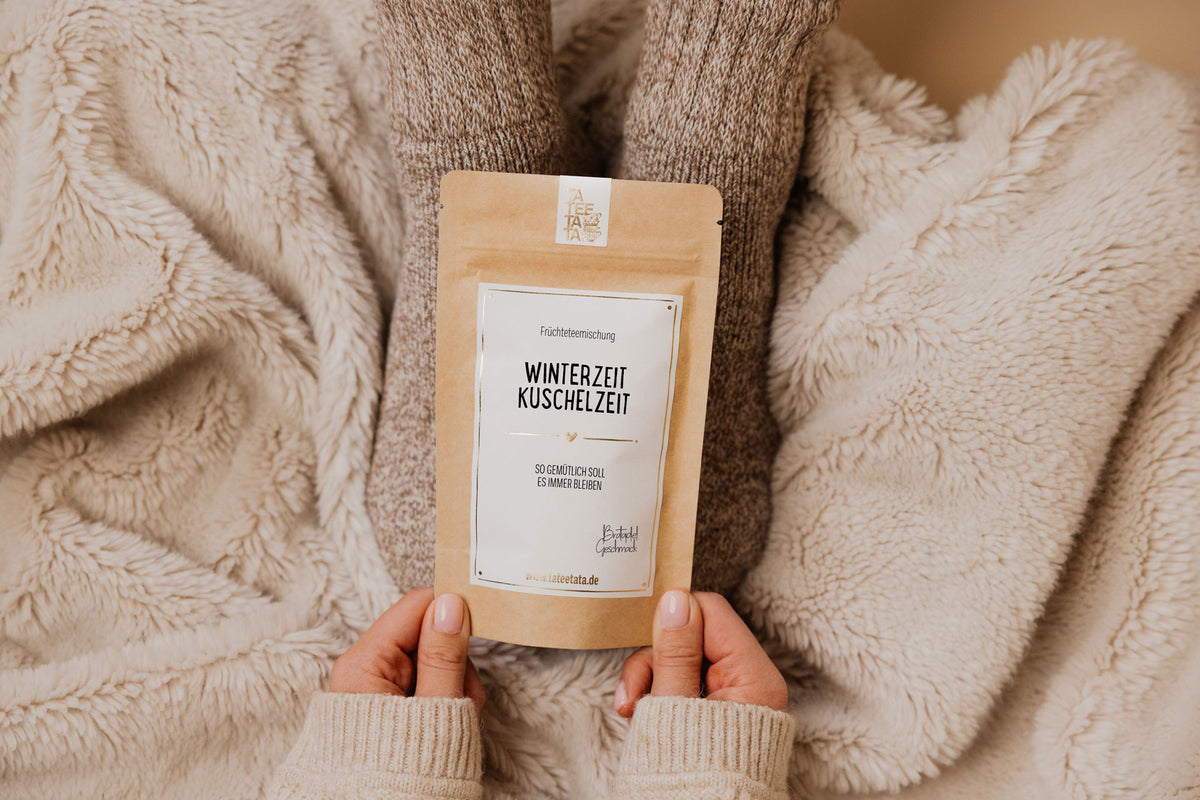 Tee „Winterzeit Kuschelzeit“ – Rooibosteemischung Vanille Zimt
