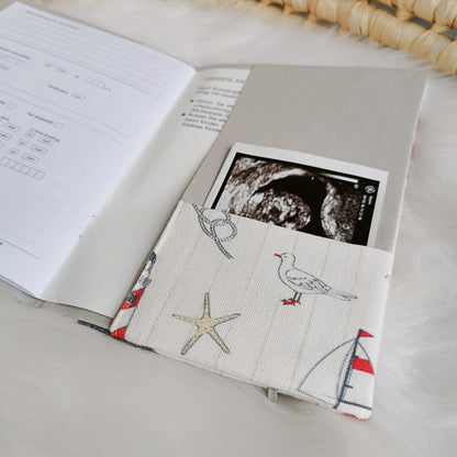 Maternity Passport Cover "Maritime"