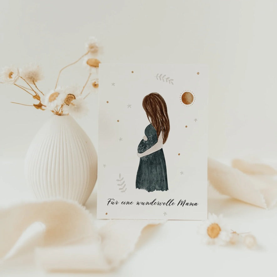 Card “For a wonderful mom”