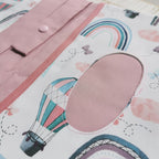 Diaper bag "Balloons", pink