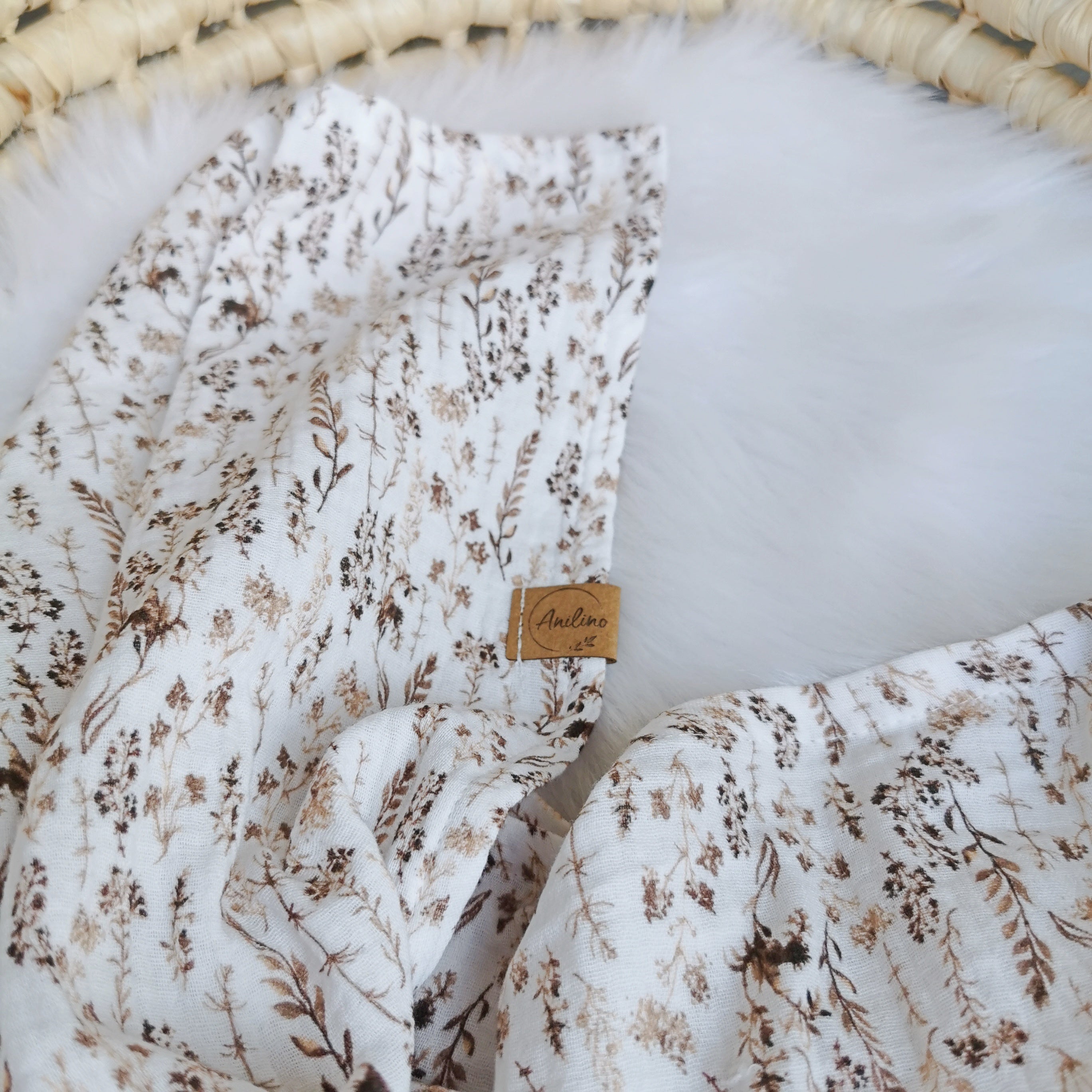 Muslin cloth "Wildflowers"
