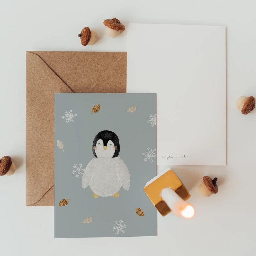 Card “Penguin”
