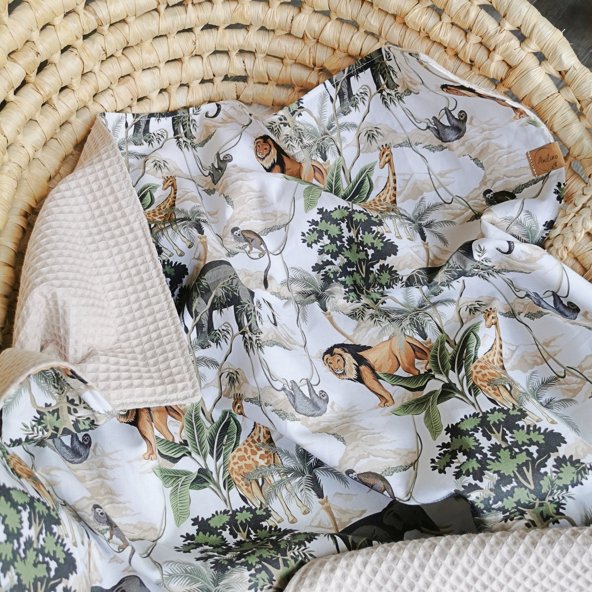 Couverture bébé "Safari" 