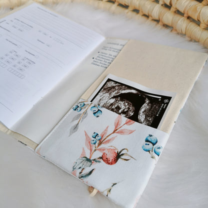 Maternity Passport Cover "Berries"