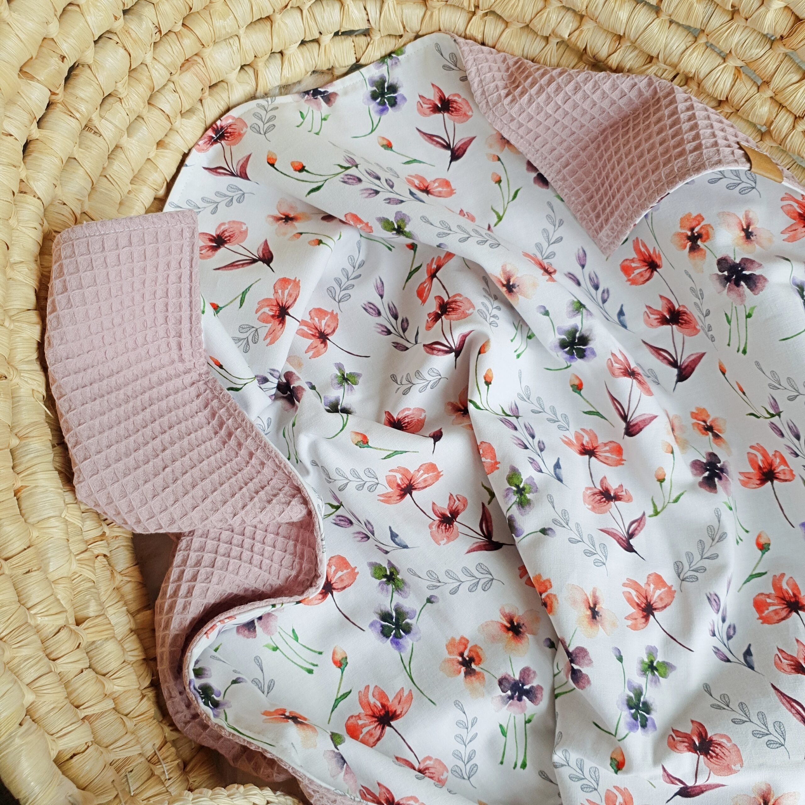 Couverture pour bébé "Flower Meadow" 
