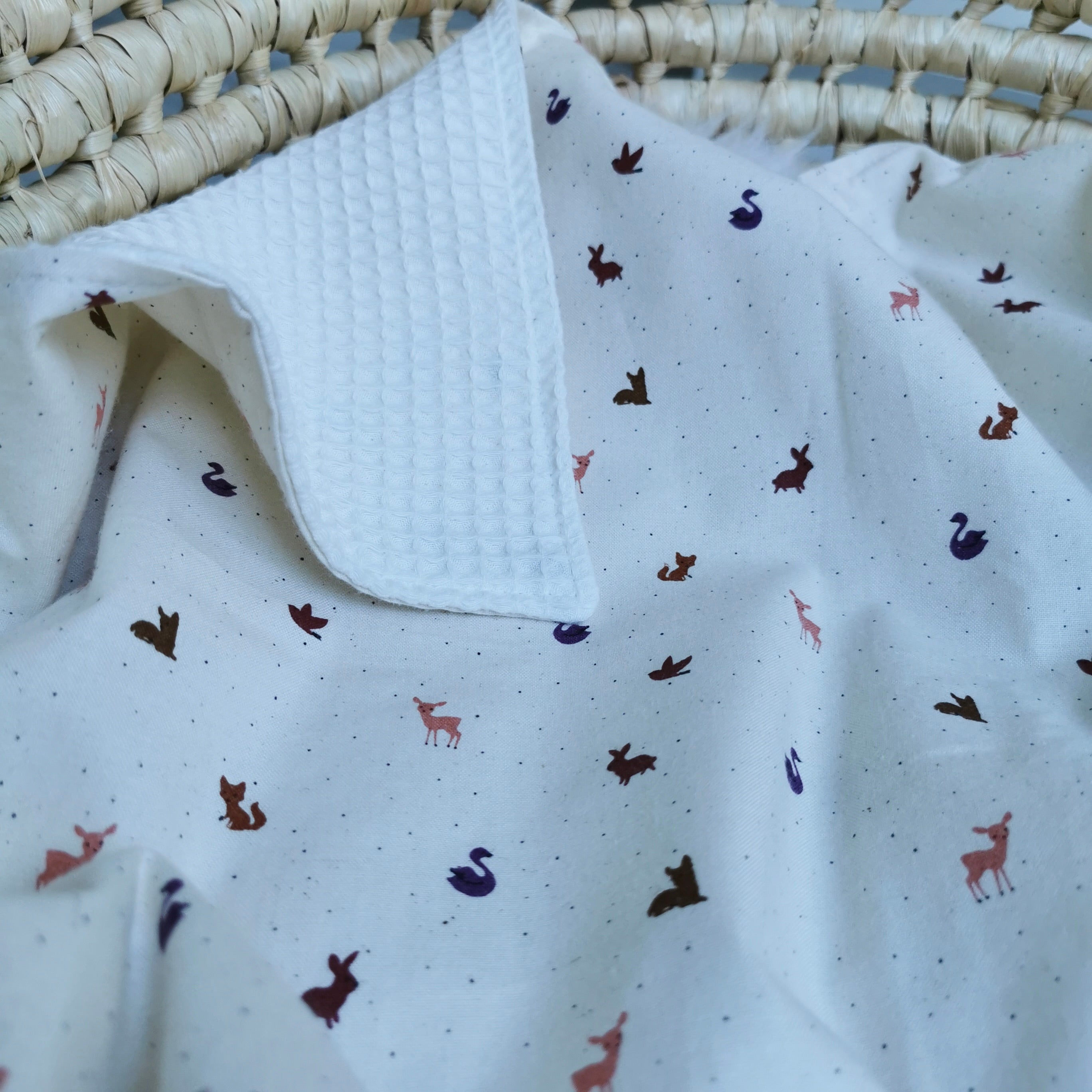 Couverture bébé "Petits Animaux" 