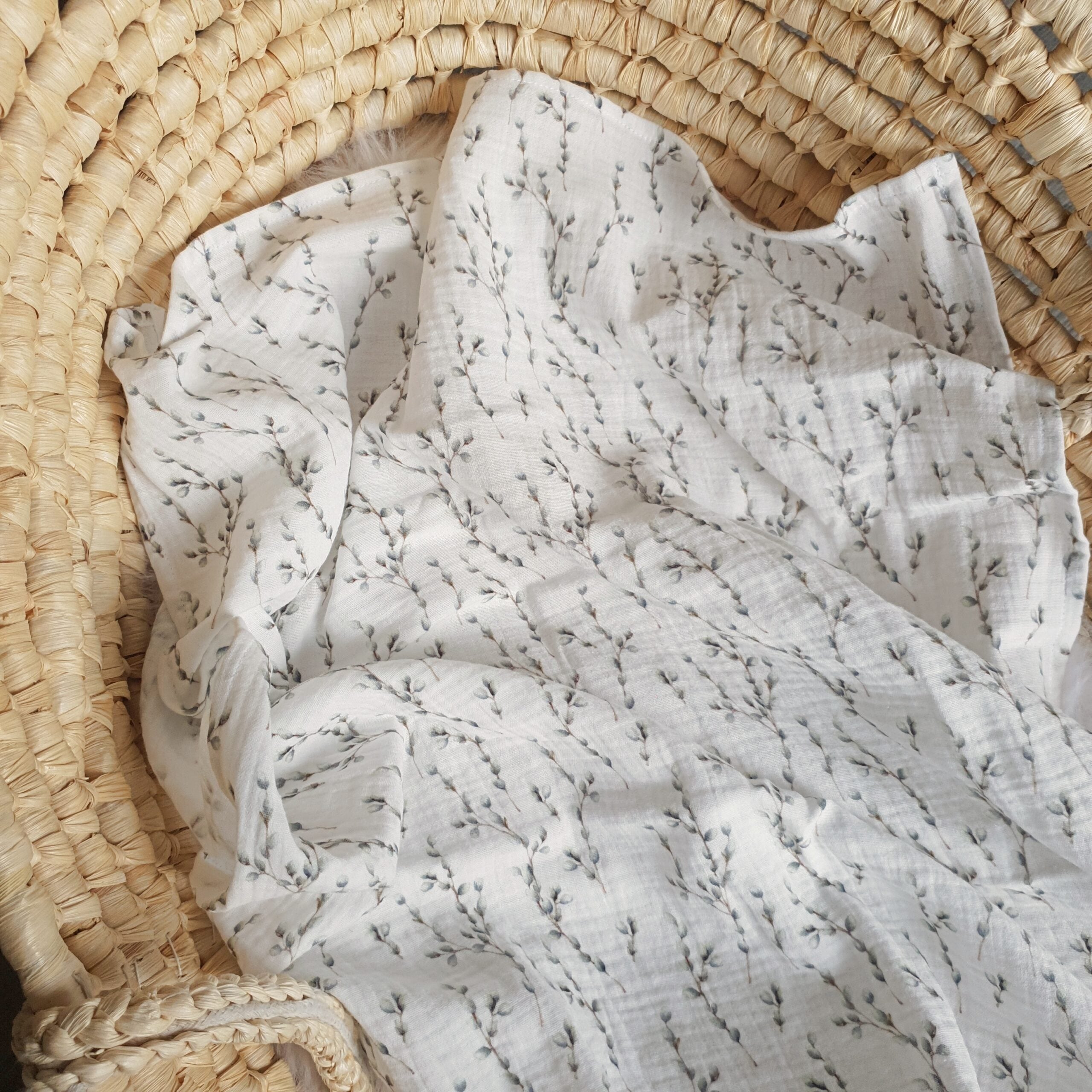 Muslin cloth "twigs"