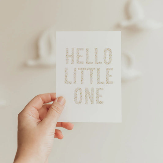 Karte “Hello Little One”