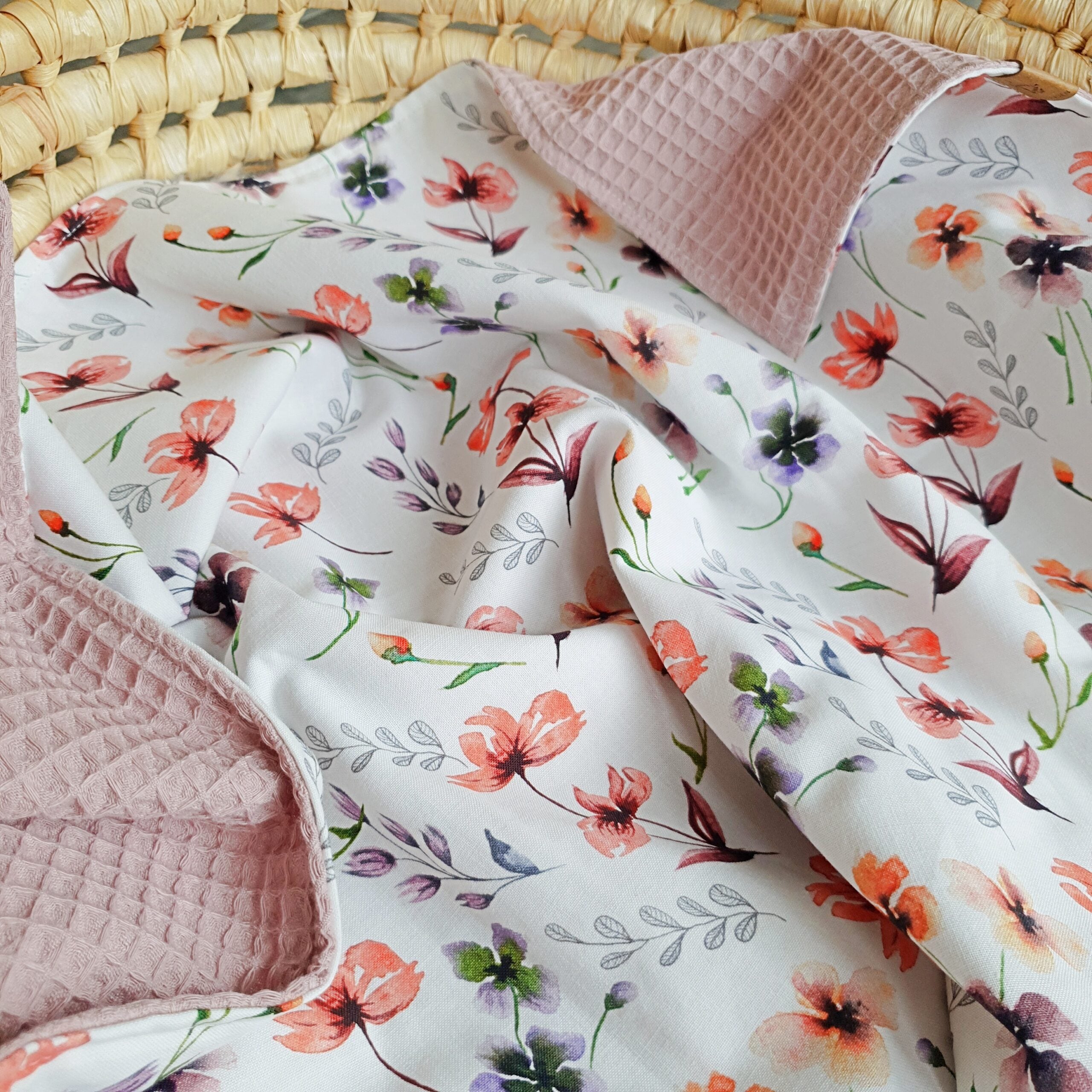 Couverture pour bébé "Flower Meadow" 