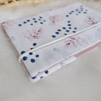Maternity Passport Cover "Leaves &amp; Dots"