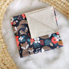 Kuscheldecke “Fuchsmama & Baby”