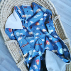 Kuscheldecke “Flugzeuge”