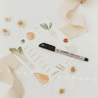 Horaire hebdomadaire réutilisable | Aimant frigo "Fruit", petit