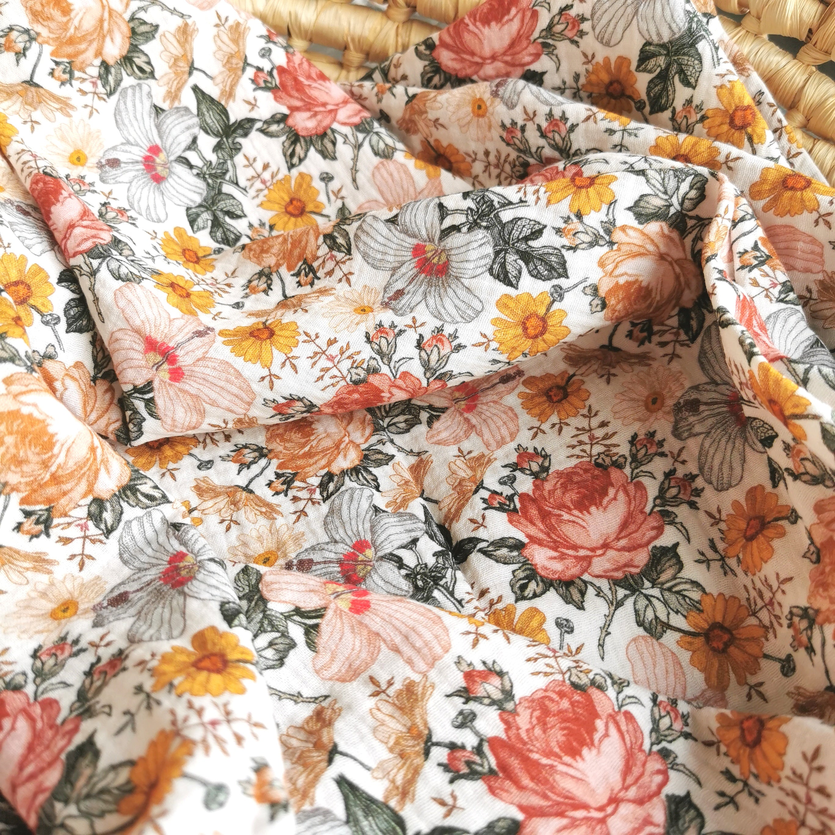 Muslin cloth "twigs"
