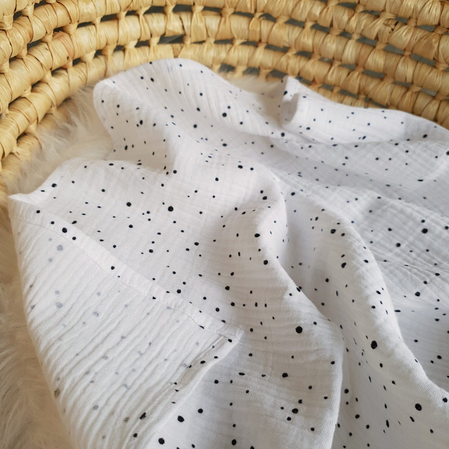 Muslin cloth "Dots"
