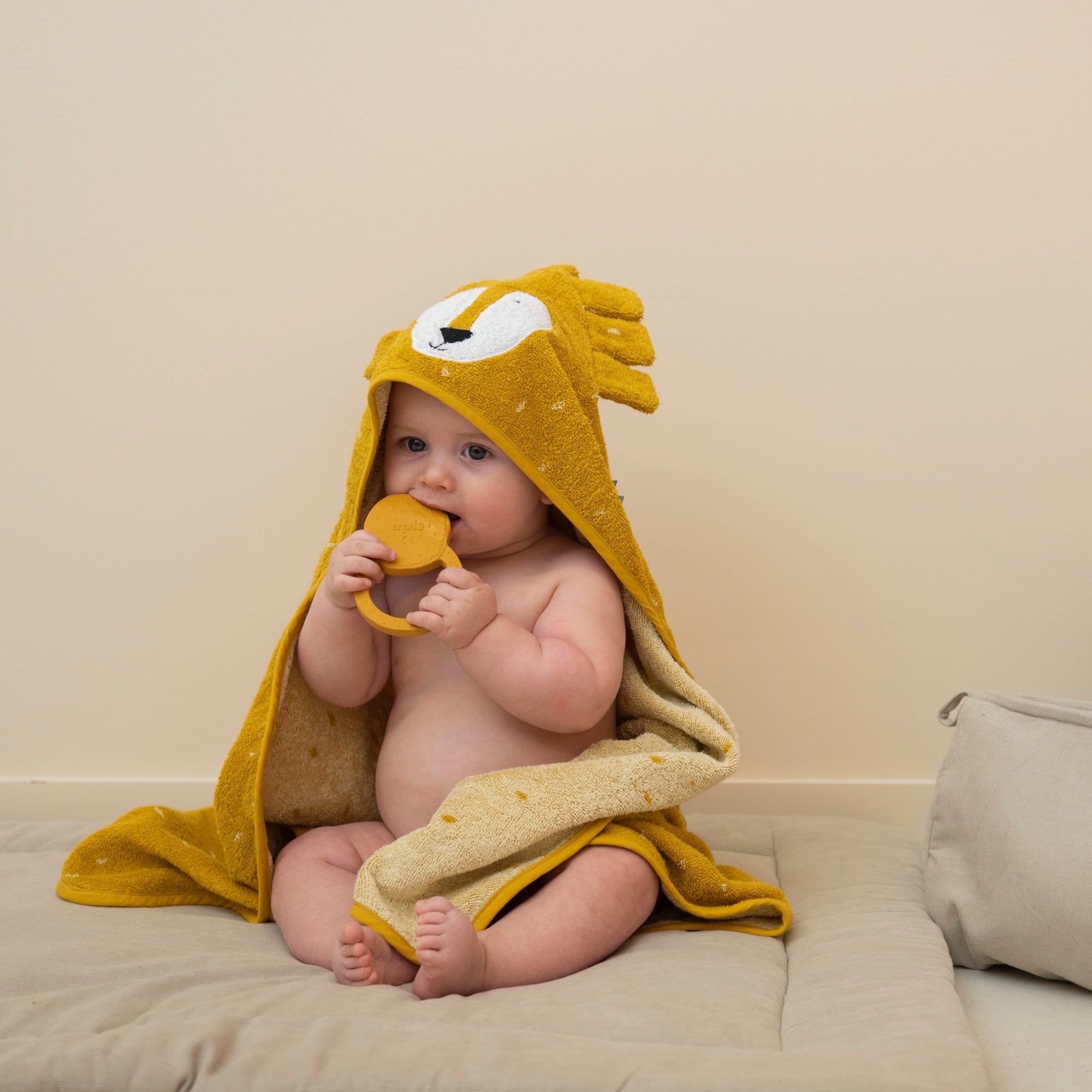 Serviette à Capuche "Monsieur Lion"